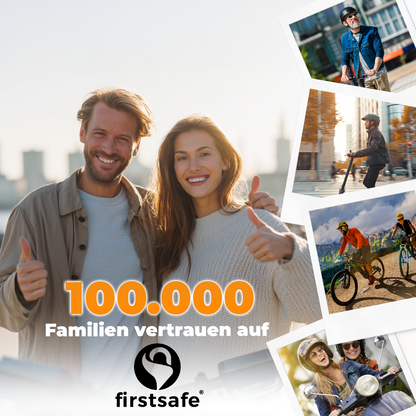 firstsafe® Fahrrad Kettenschloss mit Zahlencode